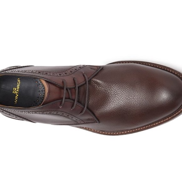 Winthrop Leather Brogue Chukka - Picture 2 of 7